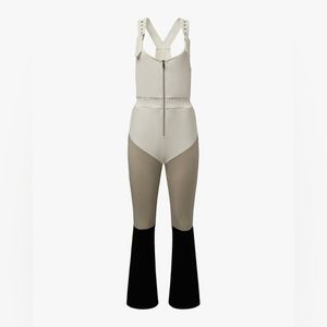 We Wore What sleeveless Women's ski suit Jumpsuit in ivory Size Small